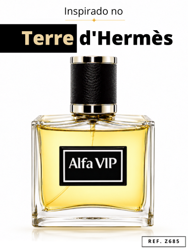 Perfume Alfa Vip - Inspiração no Terre d'Hermès