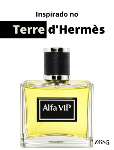 Perfume Alfa Vip - Inspiração no Terre d'Hermès