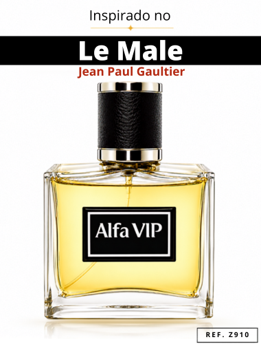 Perfume Alfa Vip - Inspiração no Le Male Jean Paul Gaultier