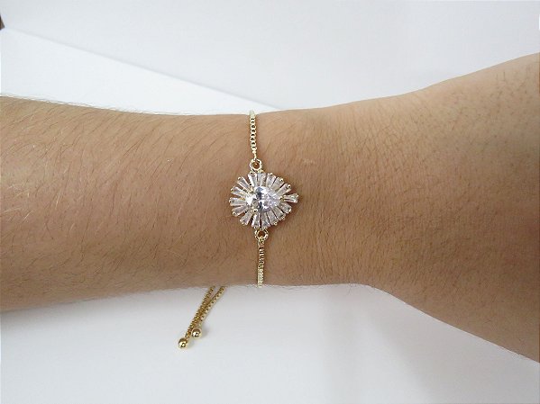 Gota Zircônia Baguete