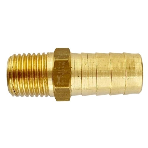 Adaptador Espigão Fixo  1/4 X 1/4 Macho