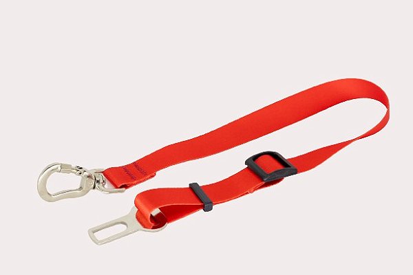 Cinto de Segurança para Cães - Engate Universal Laranja