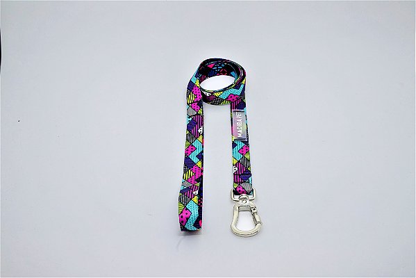 Guia de Passeio Colorful Roxo para Cães - Madiba Pet