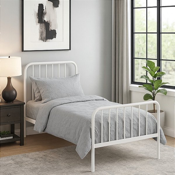 Cama De Solteiro Modelo Diana 1,88x88