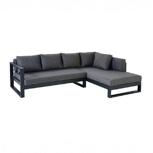 Sofá de alumínio Maite com Chaise- 2,40x1,20