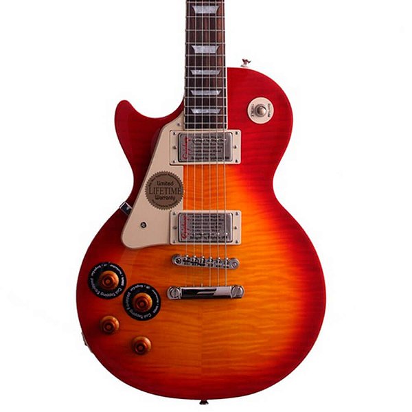 Guitarra Epiphone Les Paul Standard Plus Top Pro Lefty