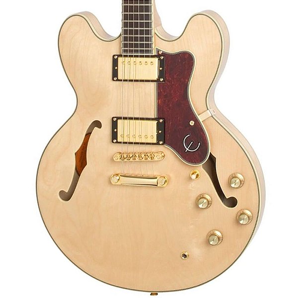 Guitarra Semi-Acústica Epiphone Sheraton II Natural