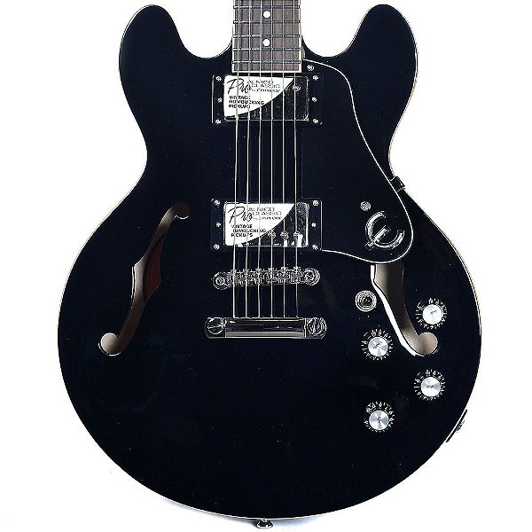 Guitarra Semi-Acústica Epiphone ES 339 Pro Black