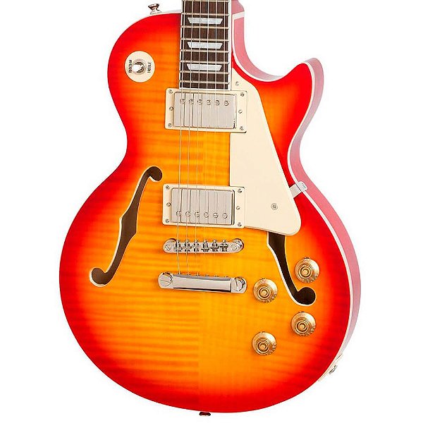 Guitarra Semi-Acústica Epiphone Les Paul ES Pro Cherry Sunburst