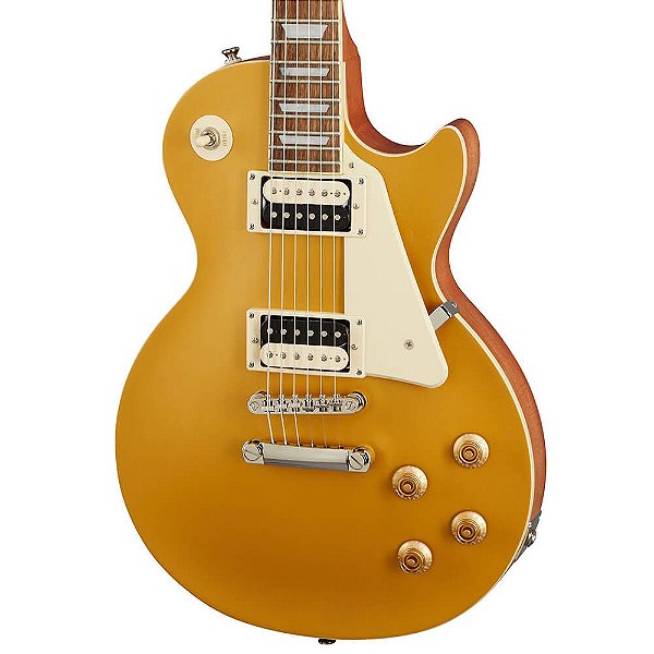Guitarra Epiphone Les Paul Classic Worn Metallic Gold