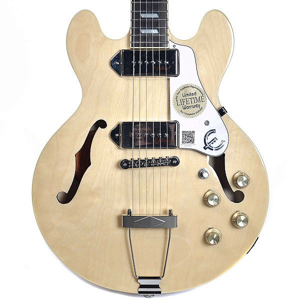 Guitarra Semi-Acústica Epiphone Casino Coupe Natural