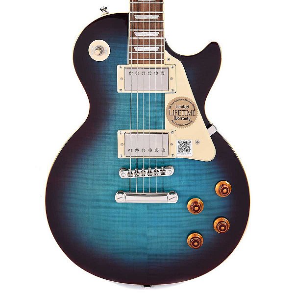 Guitarra Epiphone Les Paul Standard Plus Top Pro Bluberry