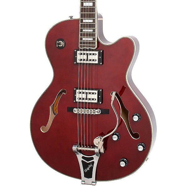 Guitarra Semi-Acústica Epiphone Emperor Swingster Wine Red