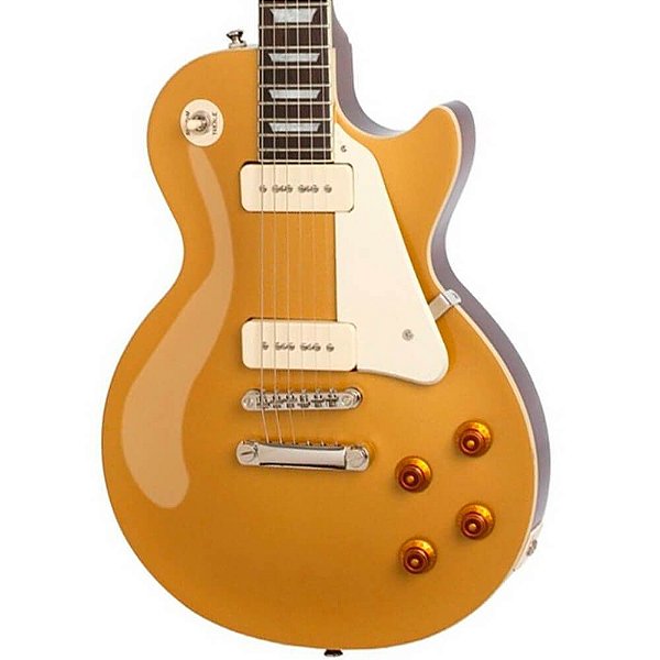 Guitarra Epiphone Les Paul Standard Pro 1956 P90 Gold Top
