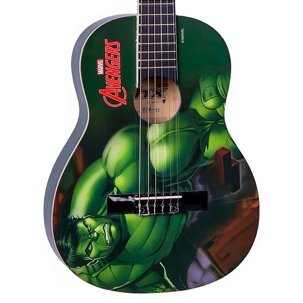 Violão Infantil Acústico PHX VIM-H1 Marvel Hulk Nylon