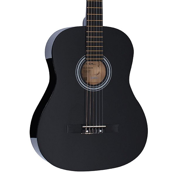 Violão Acústico Vogga VCA204N Clássico Nylon Preto
