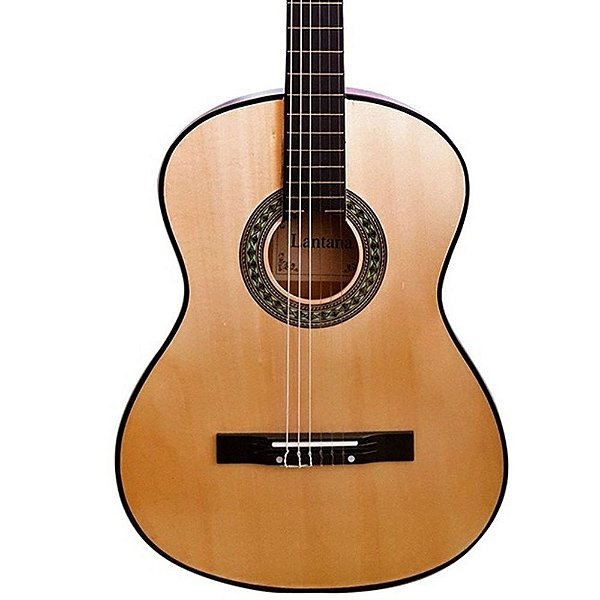 Violão Acústico Lantana ABC-039 Clássico Aço Natural com bag