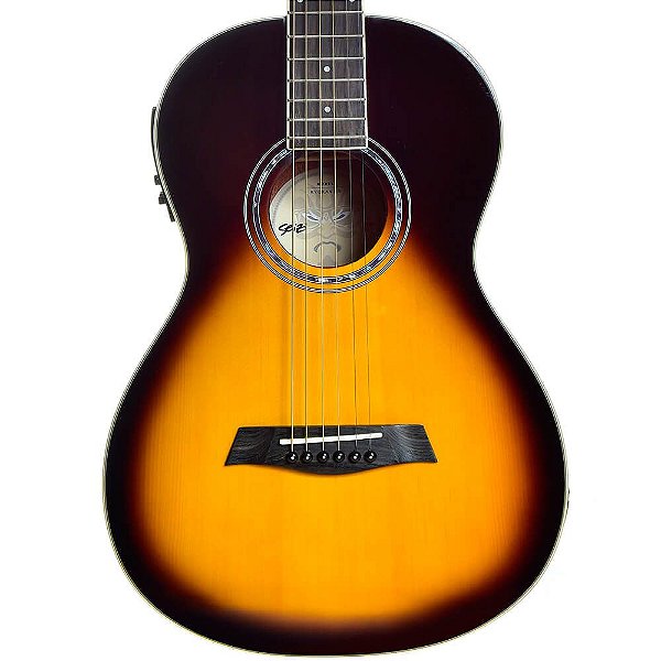 Violão Elétrico Seizi Ryokan Brown Burst com Bag