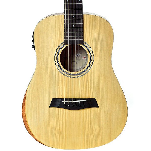 Violão Elétrico Seizi Baby Neo Tokyo Natural Satin com Bag