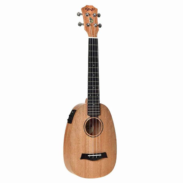 Ukulele Elétrico Seizi Bali Pineapple Tenor Okume