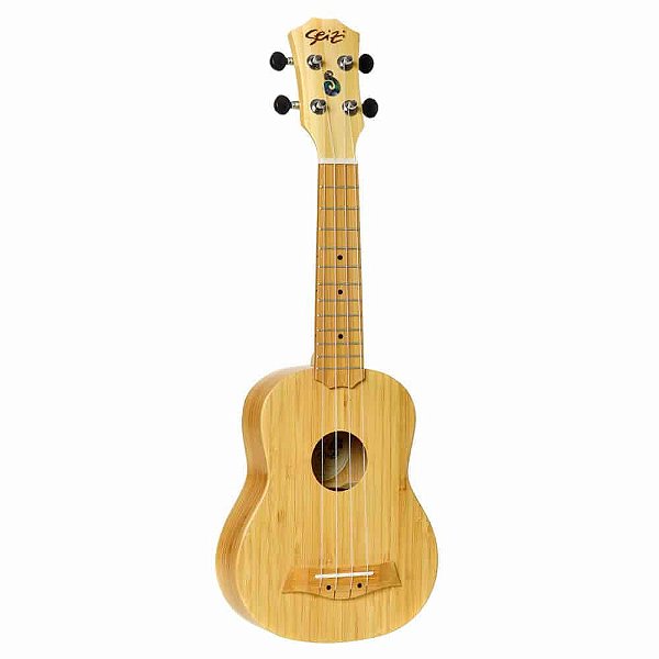 Ukulele Acústico Seizi Bali Soprano Solid Bamboo com Bag