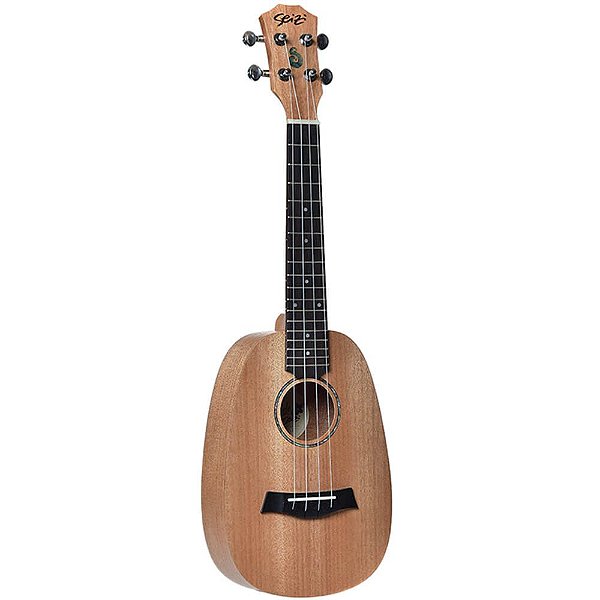 Ukulele Acústico Seizi Bali Concert Pineapple Okume