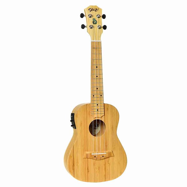 Ukulele Elétrico Seizi Bali Concert Solid Bamboo com Bag