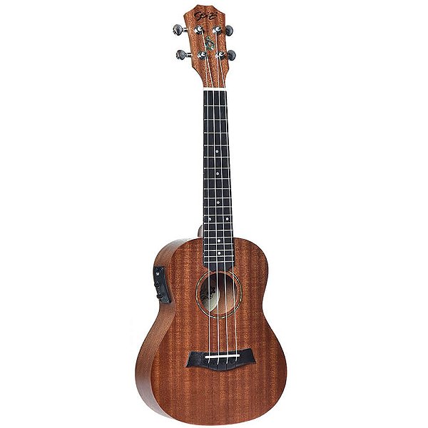 Ukulele Eletro-Acústico Seizi Bali Concert Sapele
