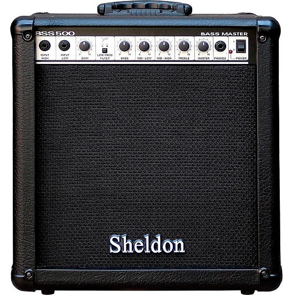 Caixa Amplificada Sheldon BSS500 50W 110/220V P/ Contrabaixo