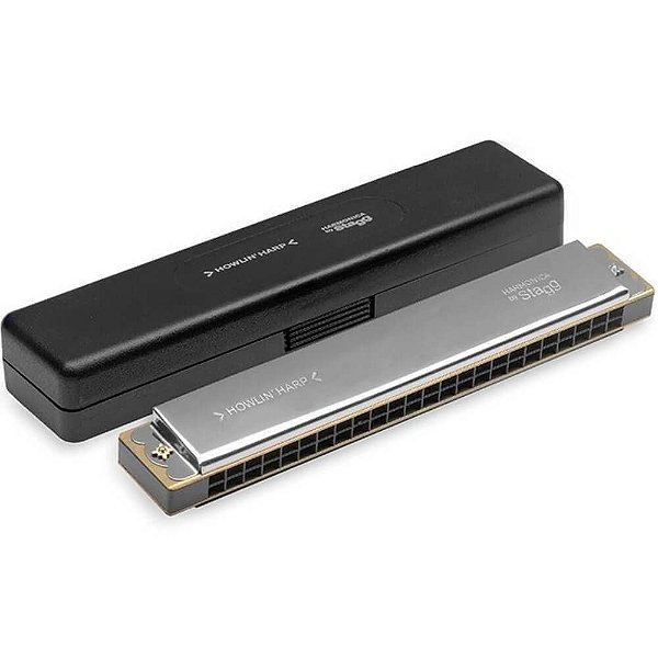 Gaita Harmônica Stagg Tremolo BJH-T48 Howlin Harp C