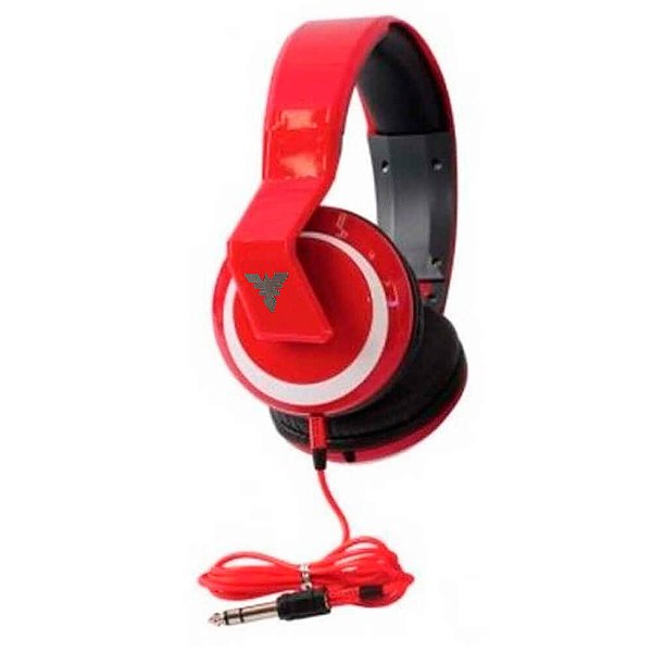 Fone de Ouvido Phx Leg-5 No-5899 Over-Ear Vermelho