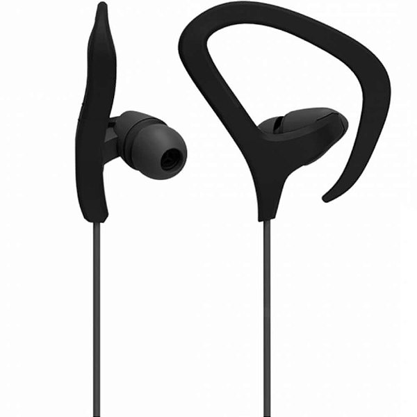 Fone de Ouvido Multilaser Earhook PH356 Preto IntraAuricular