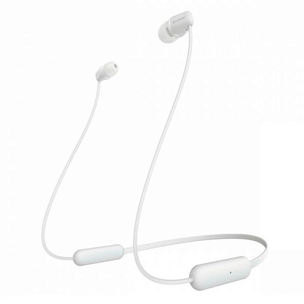 Fone de Ouvido Sony WI-C200 Branco Bluetooth
