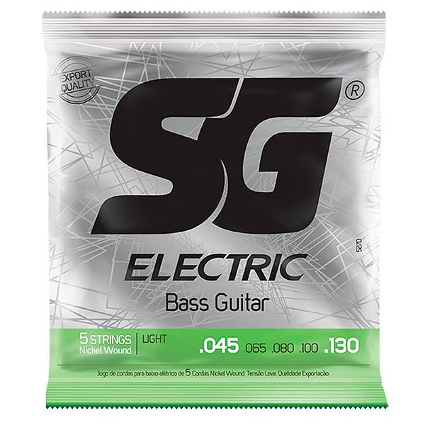 Encordoamento SG Strings .045/.130 Leve para Contrabaixo 5C