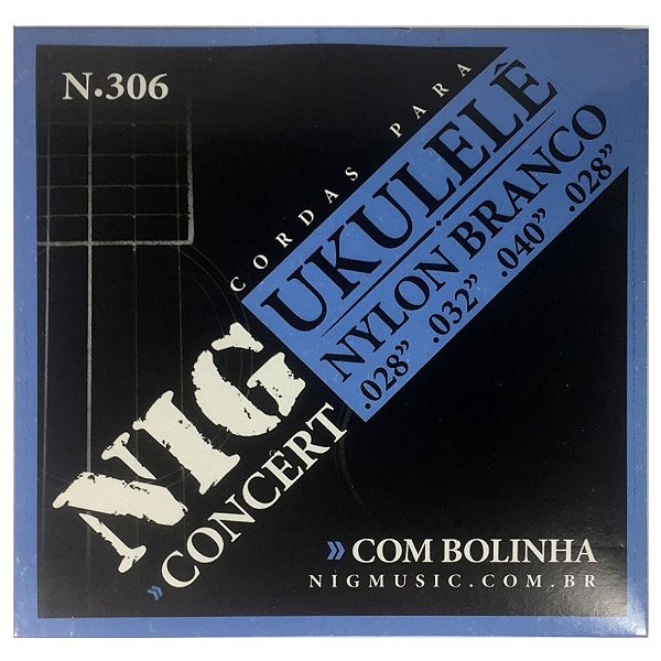 Encordoamento Nig N-306 028/028 para Ukulele Concert