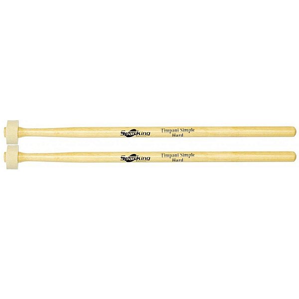 Baqueta Spanking Timpani Simples Hard Natural