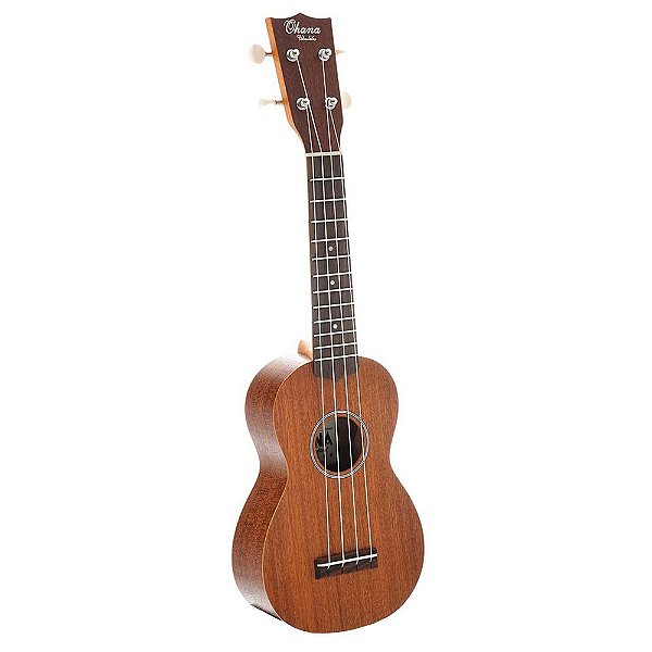 Ukulele Acústico Ohana SK-10 Soprano com Capa