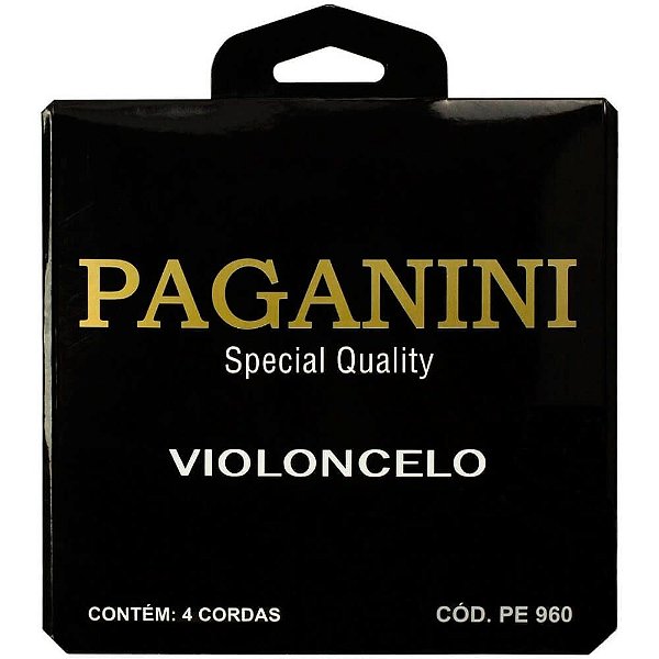 Encordoamento Paganini PE960 para Violoncelo