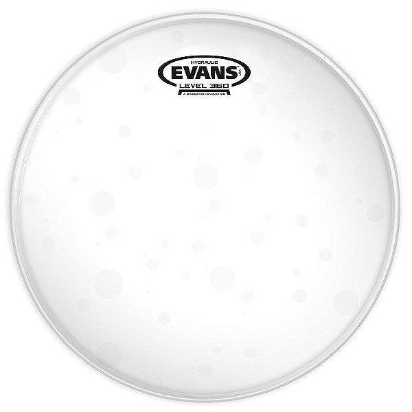 Pele Evans TT14HG 14 Hidráulica Glass Transparente para Tom