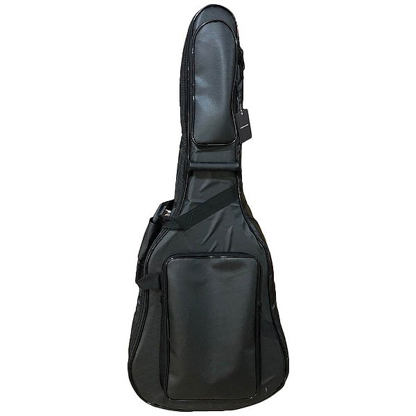 Semi Case Log Bags Lona Preta para Violão Clássico