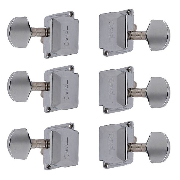 Tarraxa Deval 705CH Semi-Blindada para Guitarra
