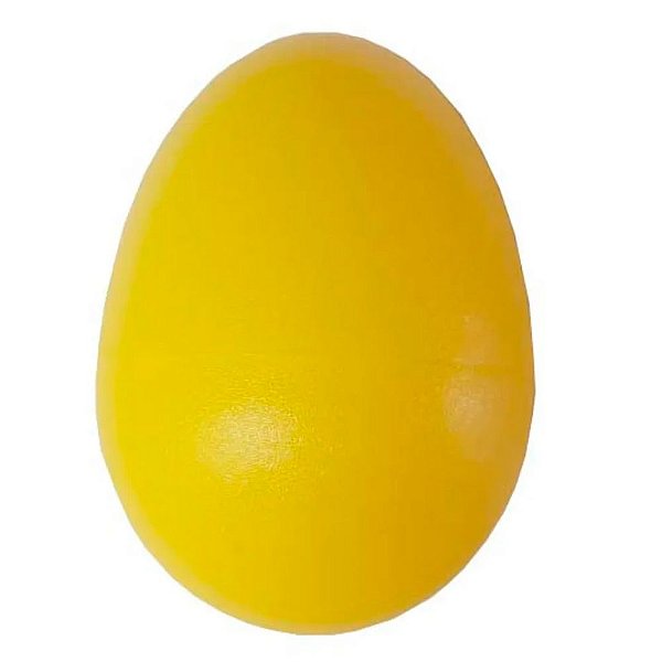 Maraca Ovinho Spanking Plástico Amarelo