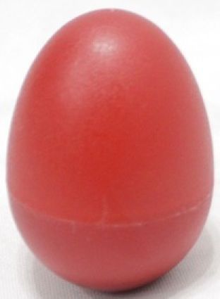 Maraca Ovinho Spanking Plástico Vermelho
