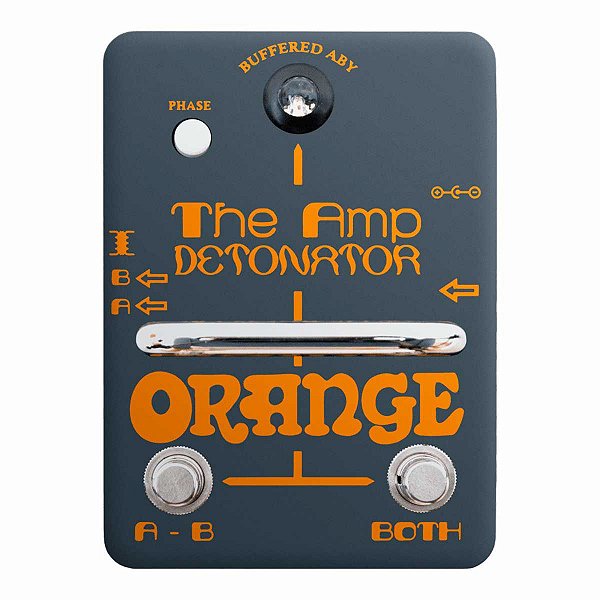 Pedal Orange Switch Amp Detonator Buffered ABY