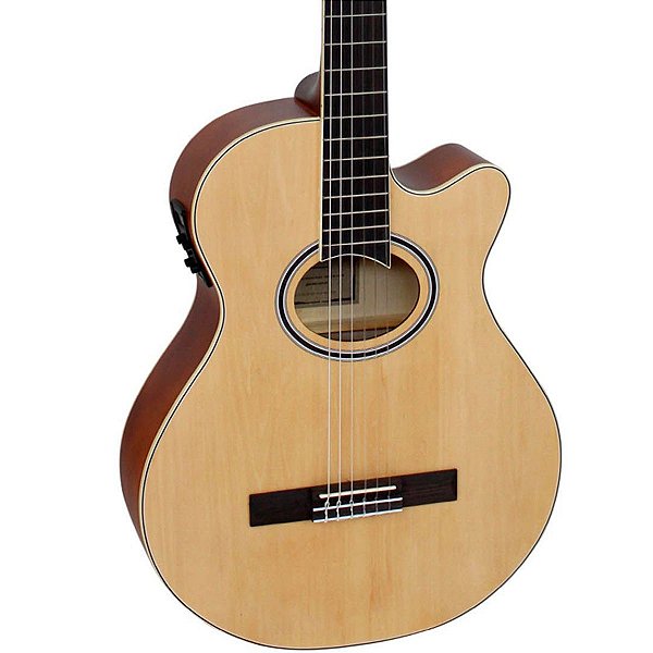 Violão Elétrico Giannini GNF-1D Natural Satin Cutaway