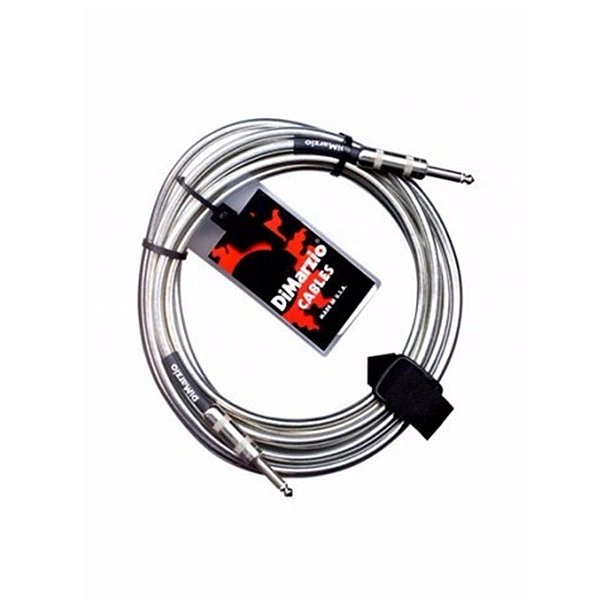 Cabo Dimarzio Chrome Cable 4,5m para Instrumentos