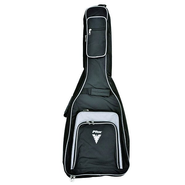 Bag Capa Luxo Phx PAA121 Preta para Violão Folk
