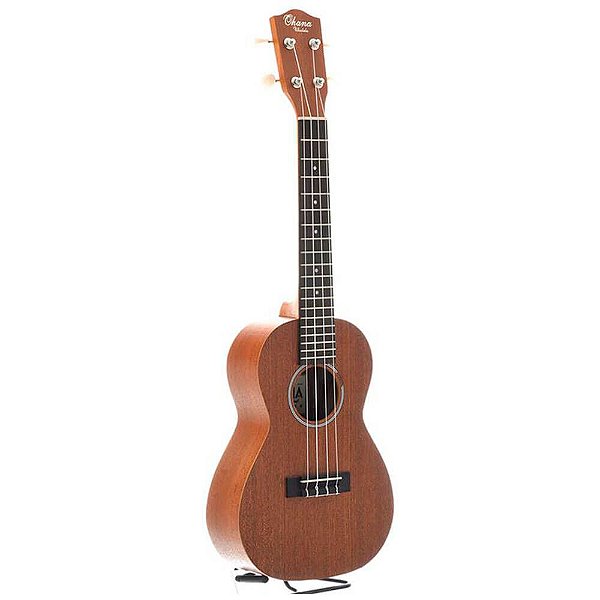 Ukulele Acústico Ohana CK-10 Concert com Cordas Aquila
