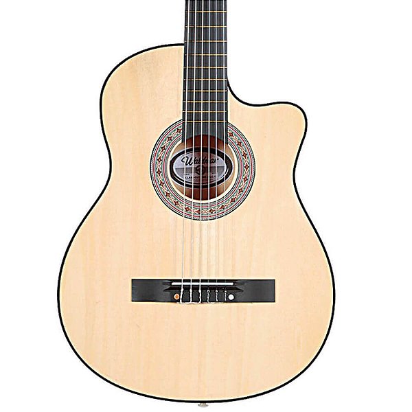 Violão Acústico Waldman PPC-1 Clássico Cutaway Nylon Natural