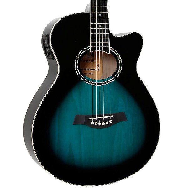 Violão Eletro-Acústico Giannini GSF-1D Dark Blue com Cutaway